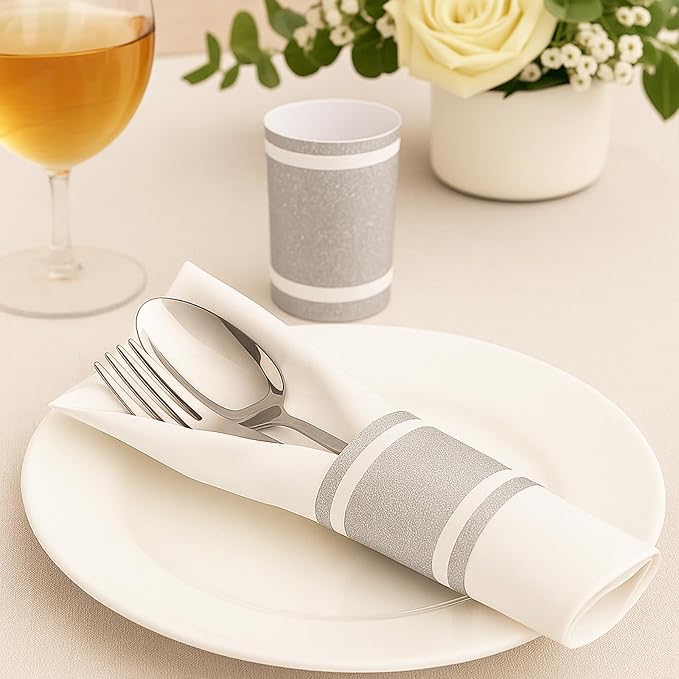 100 Pcs Napkin Bands - Image 3