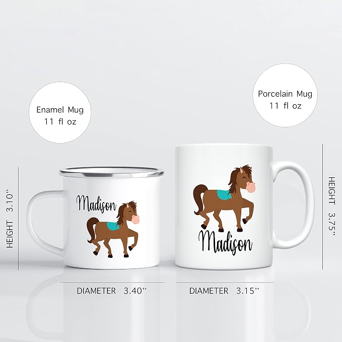 Personalized Mug for Kids, Girls | Customized Hot Chocolate, Coffee & Tea Cup | - Image 3