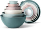 COOK WITH COLOR Mixing Bowls with TPR Lids by CookwithColor