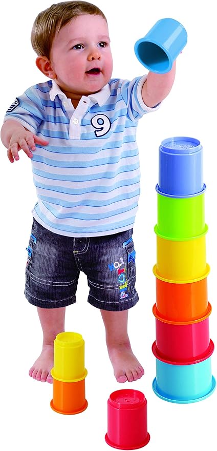 KIDSTHRILL Rainbow Colors Baby Stacking Cups - Image 7