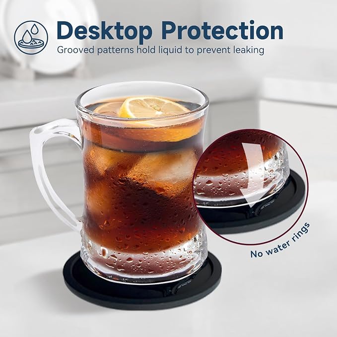 Silicone Coaster Set of 12 Pieces - Image 3