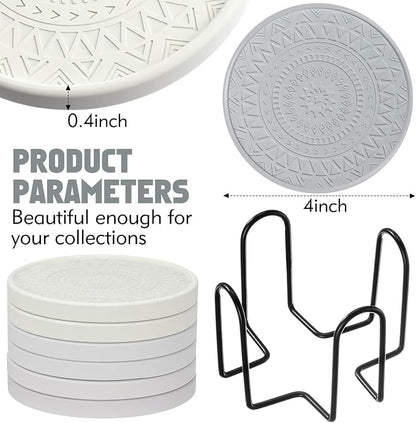 Photect Diatomaceous Earth Coasters Set - Image 2