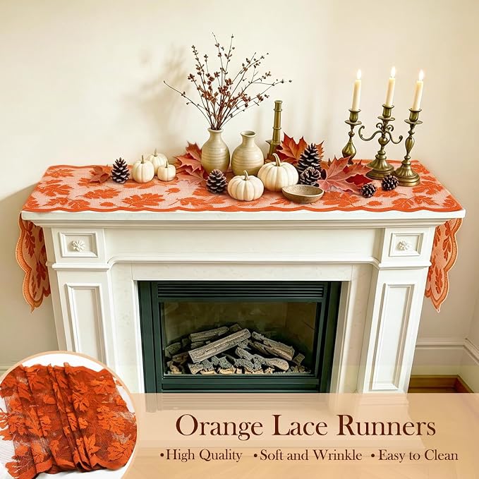 Fall Table Runner Fall Decorations - Image 4