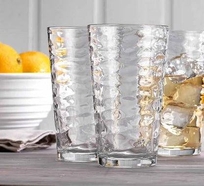 Glaver's Drinking Glasses Set of 10 Highball Glass Cups, 17 Oz Cooler - Image 9