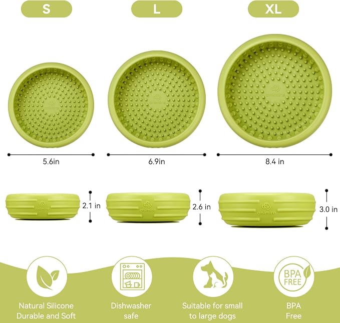 Dog Lick Bowl, Animire Freeze Lick Mat - Image 6