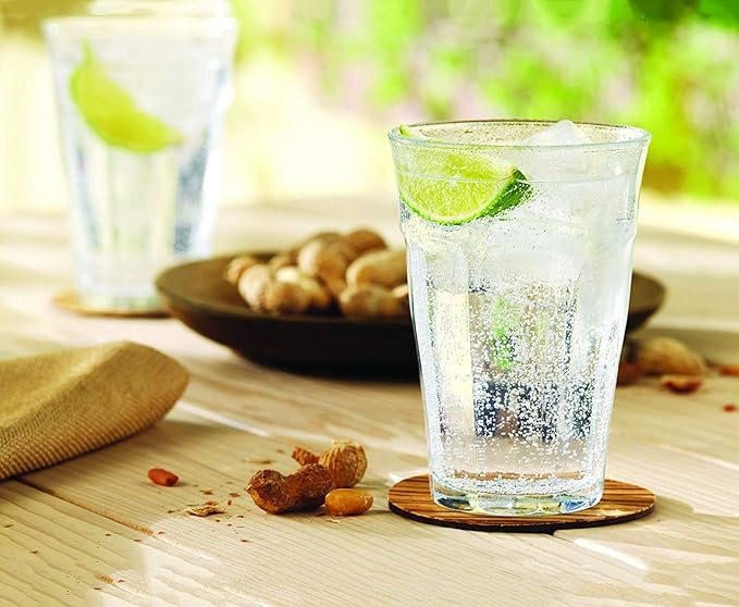 Duralex Tempered Glass, Made In France Picardie Clear Tumbler, 12.62 oz. - Image 2