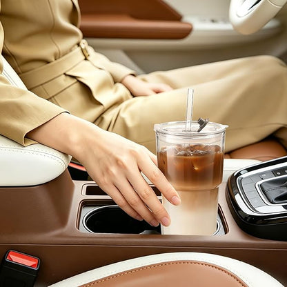 Iced Coffee Cups with Lids: Coffee Bar Accessories - Image 7