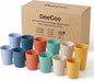 DeeCoo® 12 Pack Premium Wheat Straw Cups, Alternative to Plastic Cups Sets by DeeCoo