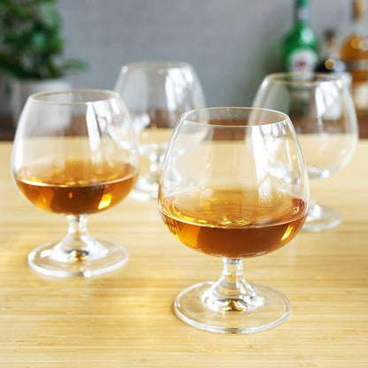 True Brandy Bourbon Whiskey Cognac Scotch Drinking Glasses, Superb Lead-Free - Image 4