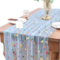 Flower Table Runner Floral Daisy Summer Birthday Party Garden Wedding Decor | by Joanlody
