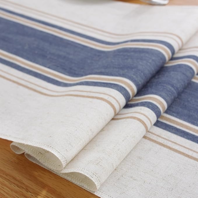 Blue Table Runner 72 Inches Long - Image 3