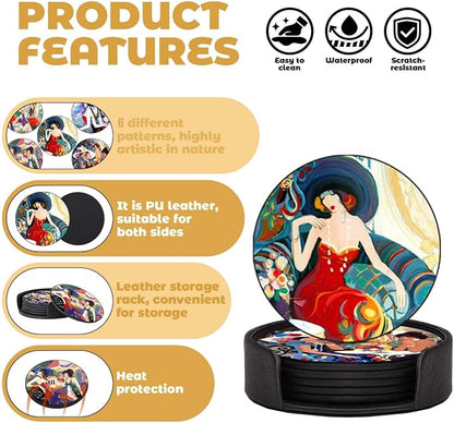 Coasters Set of 6 - Image 6