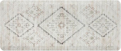 House of Noa Nama Standing Mat – Anti-Fatigue Cushioned Kitchen Mats for Floor | Ergonomic Bounce-Back Foam Kitchen Mats | Anti-Fatigue Mats for Kitchen & Standing | Ula Calico | 22" x 54"