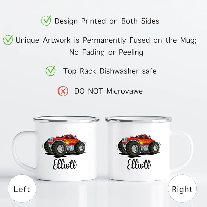 Personalized Mug for Kids, Girls | Customized Hot Chocolate Cocoa Coffee & Tea - Image 2