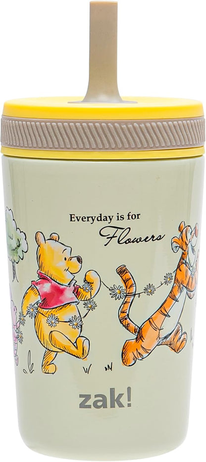 Zak Designs Disney Winnie the Pooh Kelso 12oz Leak-Proof Toddler Straw Cup | by ZakDesigns