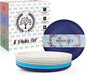 Homienly Wheat Straw Mini Plates | For Dessert, Appetizer, Breakfast & Snacks | Long-lasting Plastic Plates & Salad Plates Collection -8-Pack Small Plate Set -Island Series