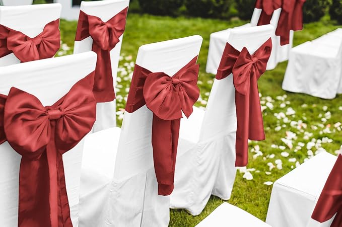 12 Pack Terracotta Satin Table Runner 12 x 108 Inch Long Premium Table Runners - Image 5