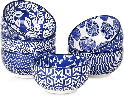 Selamica Ceramic 4 OZ Dipping Bowls Set, 3.5 Inch Mini Bowls by Selamica