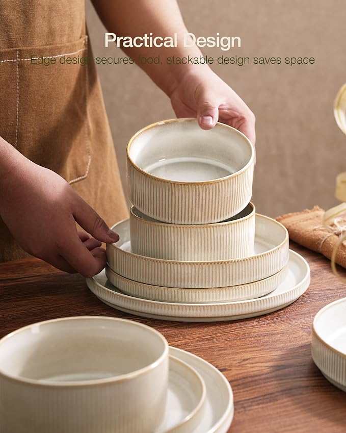 Famiware Star Stoneware Dinnerware Sets - Image 6