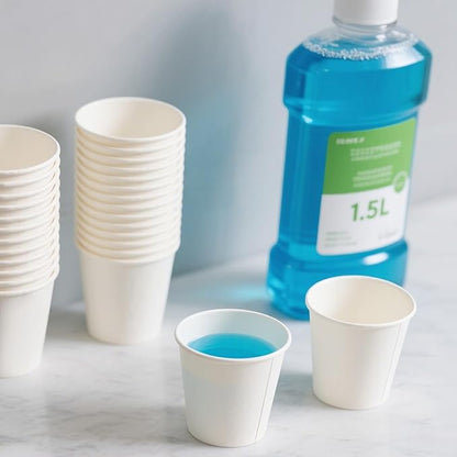TashiBox 3 oz white paper bath cups - Image 6