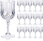 Ciaell 48PCS Plastic Wine Glasses - 7 oz Disposable Goblets by Ciaell