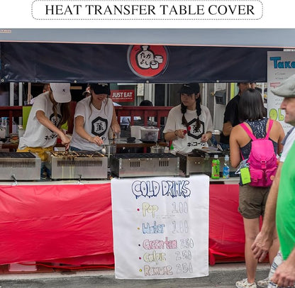 1 Pcs White Sublimation Table Runners Blanks 30 x 72 Inch Polyester Table - Image 4