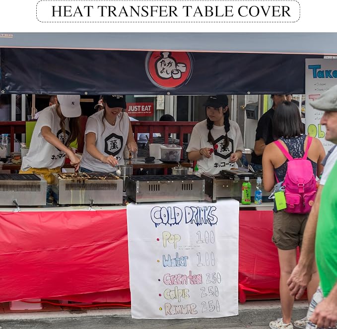 4 Pcs White Sublimation Table Runners Blanks 24 x 72 Inch Polyester Table - Image 4
