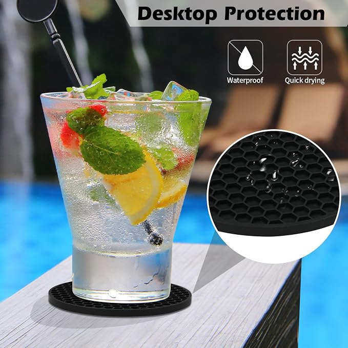 TWTLi Silicone Coasters Set of 6 - Image 2