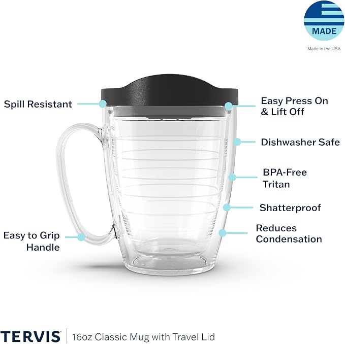 Tervis Sara Berrenson Fall Pumpkin Pattern Made in USA Double Walled Insulated - Image 3