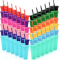 YOUKE OLA 72 Pack Glitter Plastic Cups by YOUKEOLA