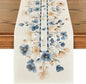 Artoid Mode Bloom Flowers Floral Weeds Spring Table Runner, Seasonal Summer by ArtoidMode