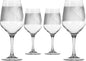 Rolf Glass Bourbon Street 19.5 ounce All Purpose Wine Stemmed Wine Glasses Set of 4 | Lead-Free Glassware | Diamond-Wheel Engraved and Polished | Designed and Made in the USA | Set of 4