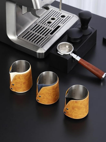 Handleless Milk Frothing Pitcher 450ml/15oz, 304 Stainless steel Espresso - Image 2