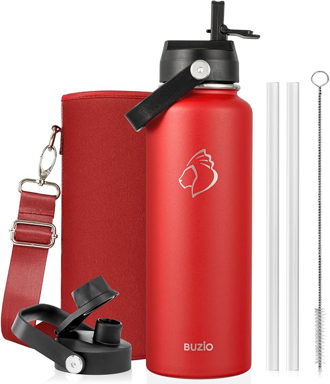 BUZIO Triple Wall Vacuum Water Bottle by BUZIO