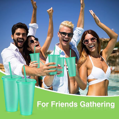 Amyhill 12 Pcs Reusable Glitter Cups - Image 6