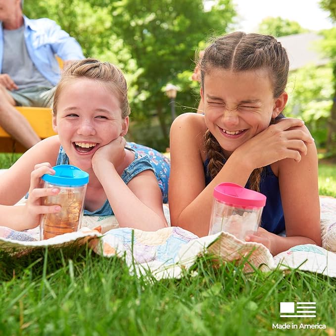 Tervis Clear & Colorful Lidded Made in USA Double Walled Insulated Tumbler - Image 10