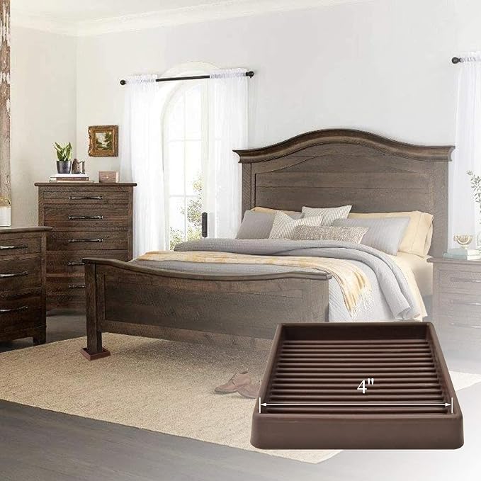Furniture Coasters, Rubber Furniture Feet, Anti Slide Floor Protector - Image 3