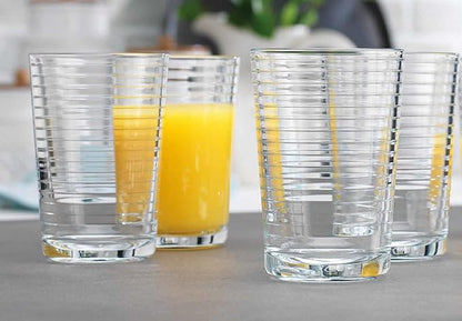 Juice Glasses 7 oz. Set Of 4 Glass Cups – By Home Essentials and Beyond – - Image 7