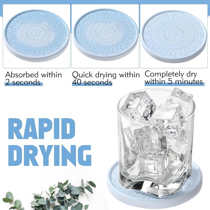 Photect Diatomaceous Earth Coasters Set - Image 4