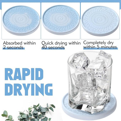 Photect Diatomaceous Earth Coasters Set - Image 4
