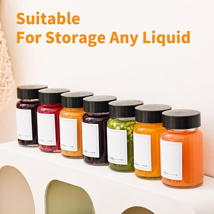 Glxgow 16 Pack 2 oz Glass Shot Bottles - Image 5