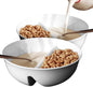 2 Pack - Just Crunch Anti-Soggy Cereal Bowl - Keeps Cereal Fresh & Crunchy | by JustSolutions