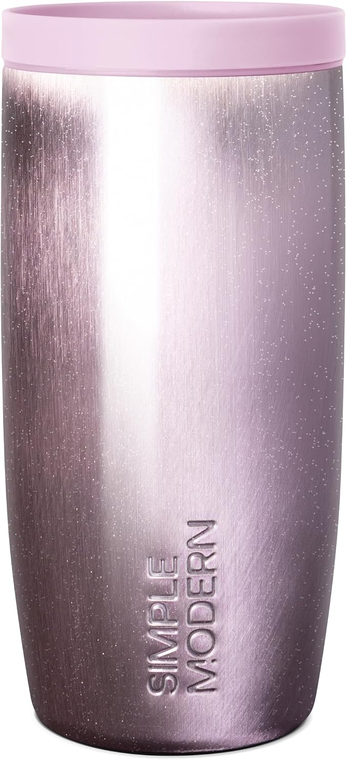 Simple Modern Insulated Travel Coffee Mug 360° Lid | 16oz | Cateye | Voyager by Unknown