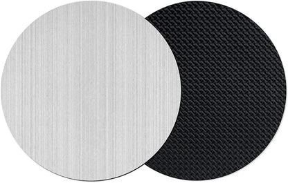 Gray Thin Lines Coasters Set of 2, Absorbent Coasters by Unknown