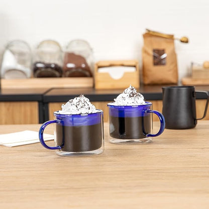 Restaurantware Coffee Cups 2 Pack of 11 oz Double Wall Glass Insulated Coffee - Image 3