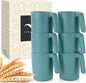 PYRMONT Wheat Straw Cups 16 Oz Alternative Plastic Cups by PYRMONT
