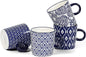 Selamica Ceramic 3.5 Oz Espresso Cups, Espresso Mugs 2.5 Inch Demitasse Cups by Selamica