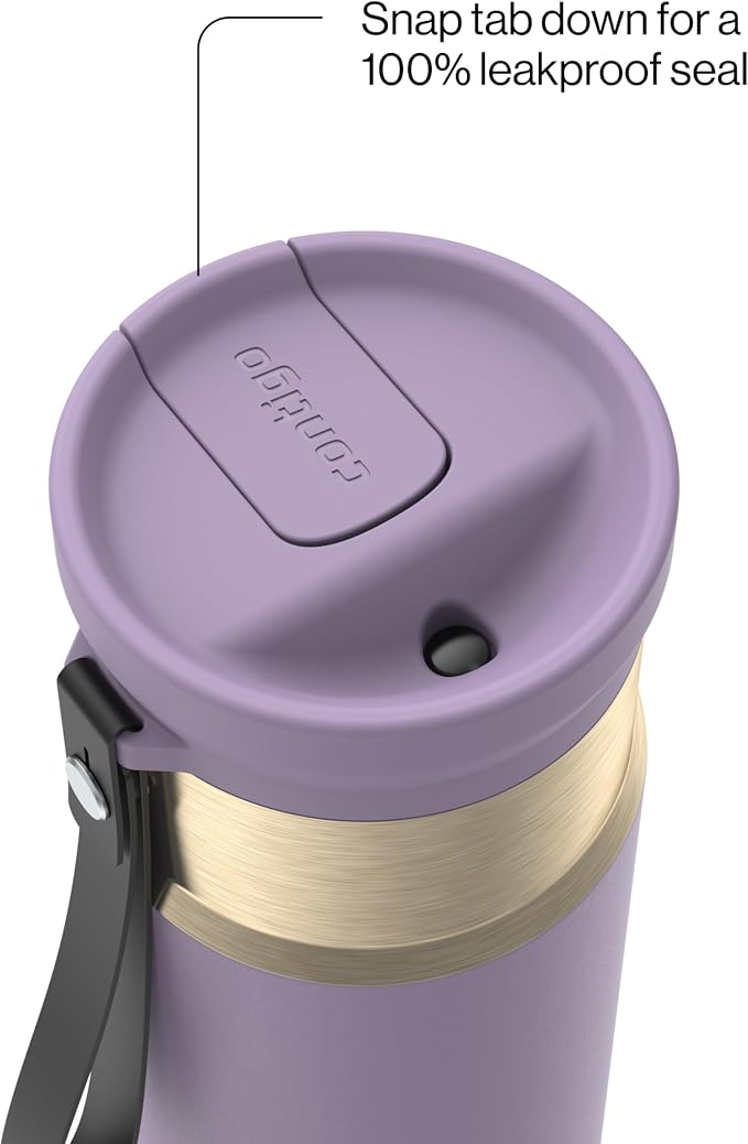 Contigo SnapSeal 16 oz Stainless Steel Vacuum-Insulated Water Bottle - Image 3