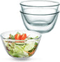WHJY 3 Pack of 6 Inch Glass Cereal Bowls by WHJY