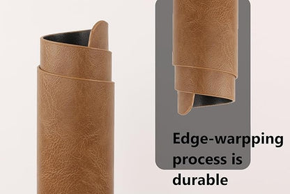 Faux Leather Placemats, PU Table Mats, Waterproof, Stain Resistant, Heat Resistant, Non-Slip Easy to Clean for Kitchen Dining Table,Conference Table